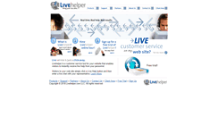 Desktop Screenshot of livehelper.com